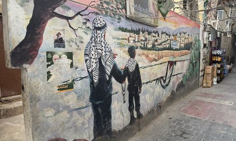 Lübnan'daki Filistin Mülteciler Silah Teslimine Karşı