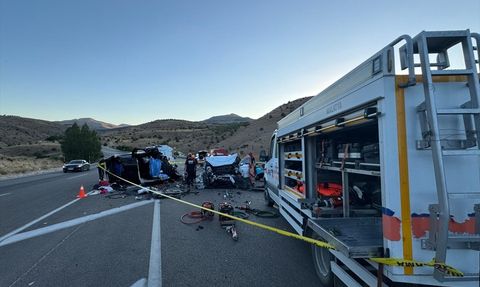 Malatya'da Faciaya Neden Olan Trafik Kazası: 4 Ölü, 2 Yaralı