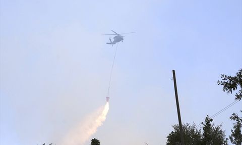 Malatya'daki Orman Yangınına Hızla Müdahale Ediliyor