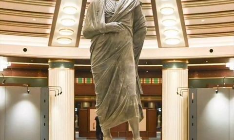 Marcus Aurelius Heykeli İlk Kez Görülüyor