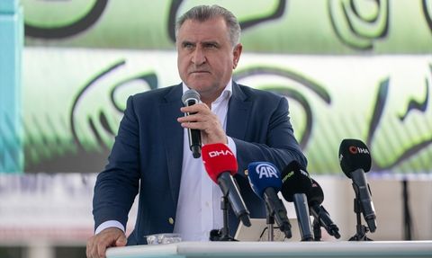 Mimar Sinan Spor Kompleksi Temel Atma Töreni Gerçekleşti