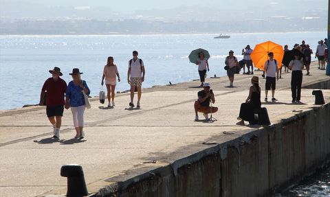 Oosterdam Kruvaziyeri Alanya Limanı'nda