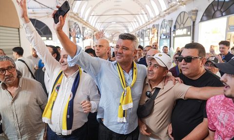 Sadettin Saran Kapalıçarşı Esnafıyla Buluştu