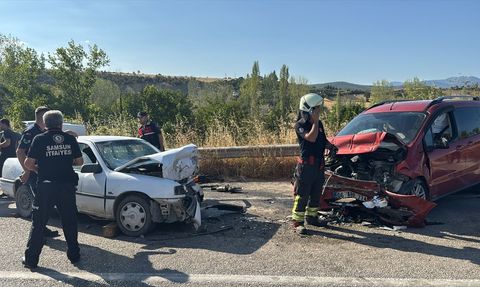 Samsun'da Trafik Kazası: 1 Ölü, 11 Yaralı