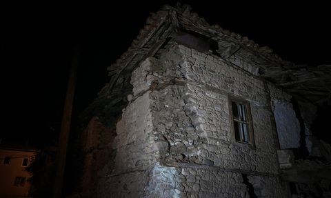 Sındırgı'da Yaşanan Deprem Anları