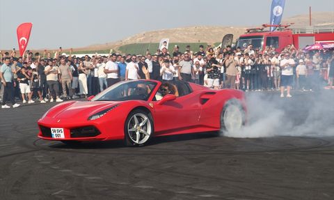 Sivas'ta Drift Severlere Özel Pist Açıldı