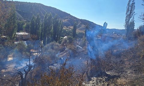 Sivas'ta Orman Yangını Kontrol Altına Alındı