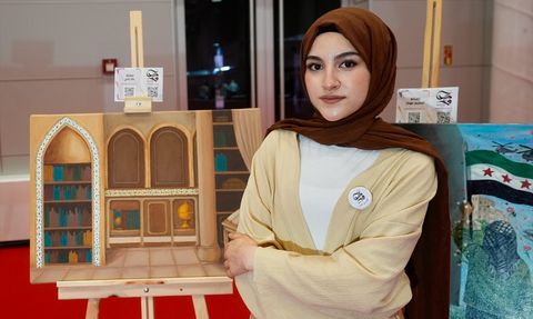 Suriyeli Genç Sanatçılardan İstanbul'da Sanat Rüzgarı