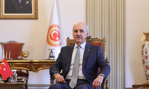 TBMM Başkanı Kurtulmuş ve Gürcistan Cumhurbaşkanı Kavelaşvili'nin Görüşmesi