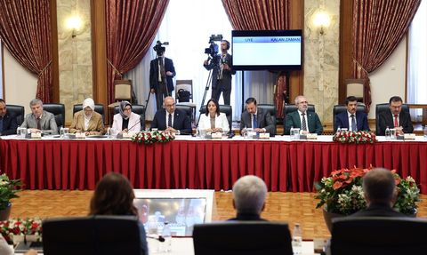 TBMM'de Milli Dayanışma ve Demokrasi Komisyonu Toplantısı