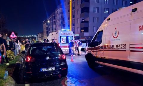 Tekirdağ'da Yaya Çarpma Kazası Güvenlik Kamerasında