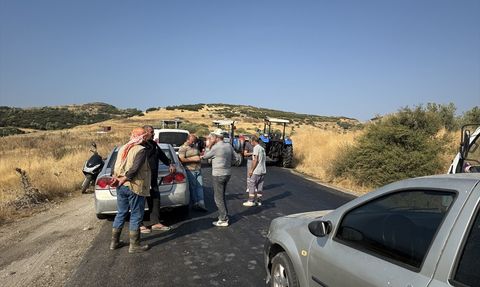 Tire'de Vahşi Çöp Depolama Protestosu
