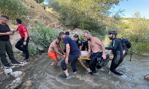 Tunceli'de Pülümür Çayı'nda Boğulma Olayı