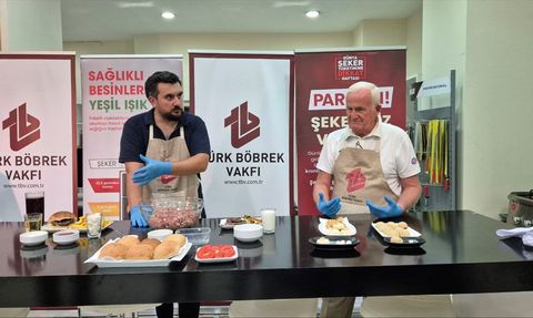 Türk Böbrek Vakfı'ndan Uygulamalı Sağlıklı Mutfak Etkinliği