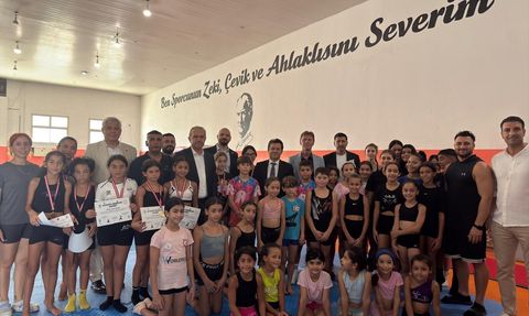 Türkiye Cimnastik Federasyonu'ndan KKTC'ye Ziyaret