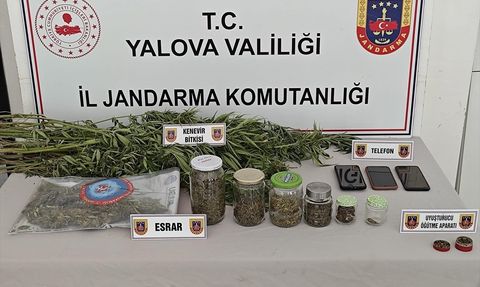 Yalova'da Uyuşturucu Operasyonu: 3 Gözaltı