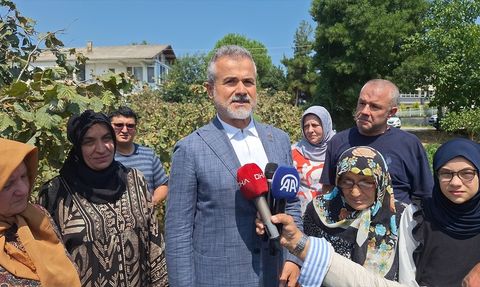 Yeniden Refah Partisi Samsun'da Fındık Üreticileriyle Buluştu