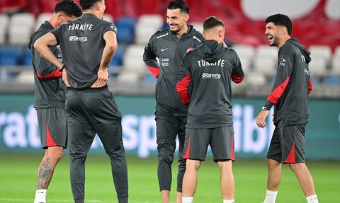 A Milli Takım Gürcistan Maçı Öncesi Hazırlıklarını Tamamladı