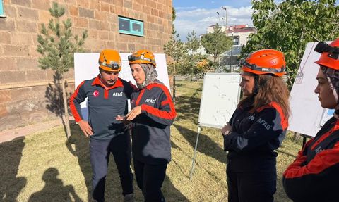 AFAD'dan Yeni Teknikerlere Van'da Eğitim