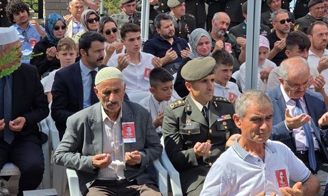 Afyonkarahisar'daki Şehitler Anma Töreni