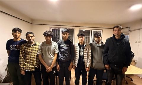 Amasya'da Düzensiz Göçmen Yakalamaları