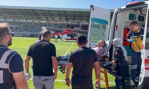 Amasya'da Kalp Krizi Geçiren Hasta Ambulans Helikopterle Nakledildi
