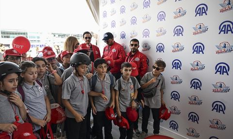 Anadolu Ajansı TEKNOFEST İstanbul'da Ziyaretçileri Ağırladı