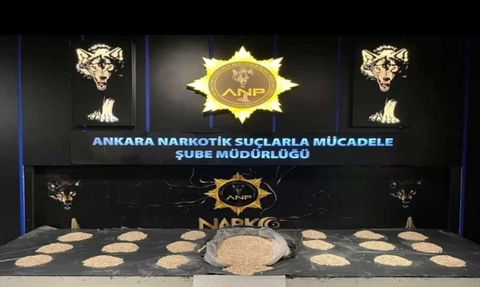 Ankara'da Büyük Uyuşturucu Operasyonu