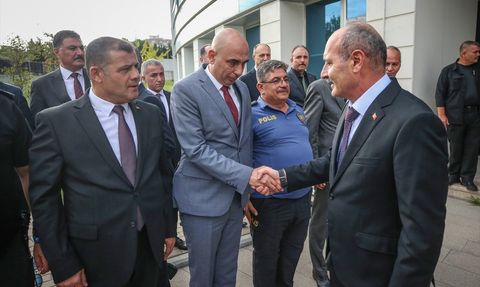 Antalya Emniyet Müdürlüğüne Atanan Zaimoğlu'na Veda Töreni