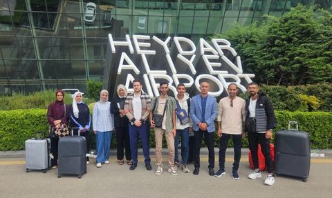 Azerbaycan, Filistinli Öğrencileri Gazze'den Tahliye Etti