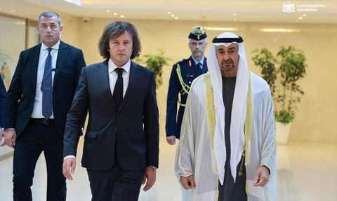 BAE Devlet Başkanı Al Nahyan'ın Gürcistan Ziyareti