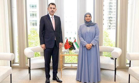 Bakan Kurum'un New York'ta BAE'li Mevkidaşı ile Kritik Görüşmesi