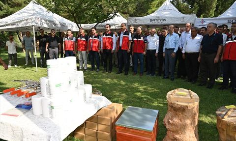 Batman'da Arıcılara Parazitlerle Mücadele İçin Destek