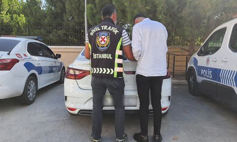 Büyükçekmece'de Drift Yapan Sürücüye Rekor Ceza