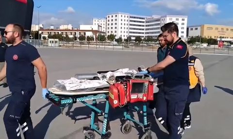 Çorum'da 8 Aylık Bebek İçin Ambulans Helikopter Havalandı