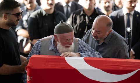 Cumhurbaşkanı Erdoğan, Hamdi Kılıç'ın Cenaze Törenine Katıldı