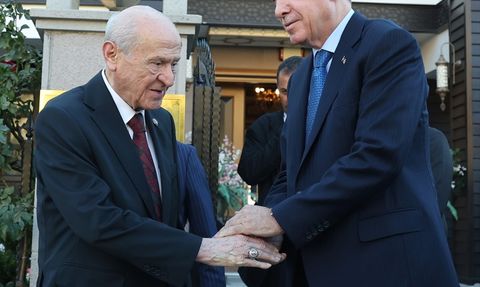 Cumhurbaşkanı Erdoğan ve Bahçeli Arasında Gizli Görüşme