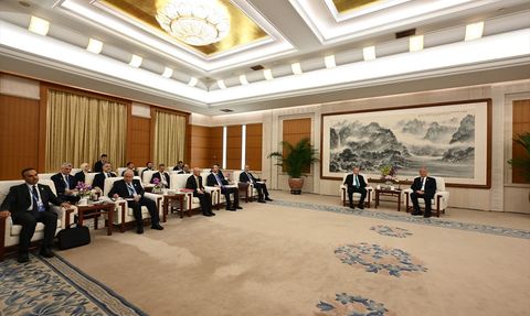 Cumhurbaşkanı Erdoğan ve Çin Komünist Partisi Birinci Sekreteri Görüştü