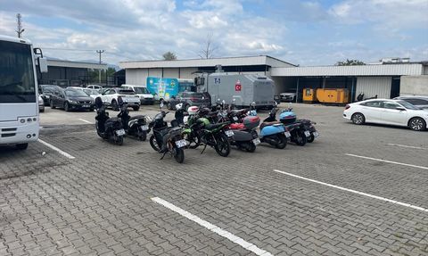 Düzce'de Motosikletlerde Gayriresmi Tadilat Operasyonu