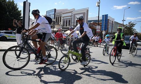 Edirne'de Bisiklet Festivali Coşkusu