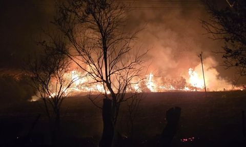 Elazığ Kırsalında Yangın Kontrol Altına Alındı