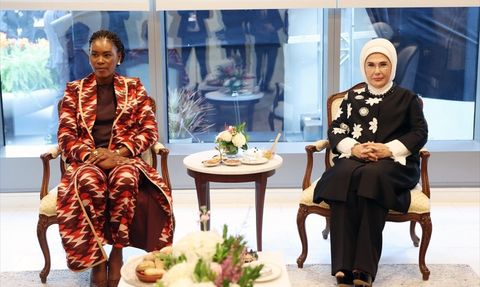 Emine Erdoğan ve Zita Oligui Nguema'dan Sıfır Atık İşbirliği