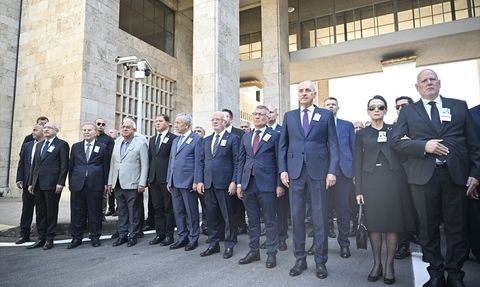 Eski TBMM Başkanı Cahit Karakaş İçin Meclis'te Cenaze Töreni Düzenlendi