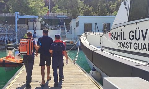 Fethiye Açıklarında Tıbbi Tahliye Gerçekleşti