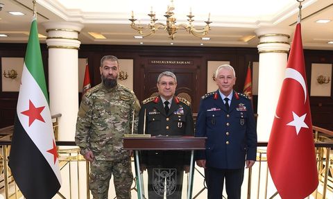 Genelkurmay Başkanı Bayraktaroğlu, Suriye Hava Kuvvetleri Komutanı Hawary'i Ağırladı