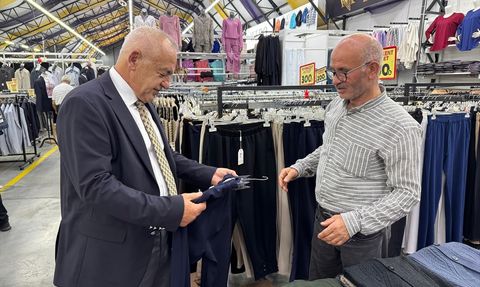 Giyimkent Esnafından Gazze'ye Destek Kampanyası