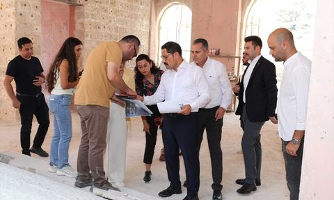 Hatay Valisi Masatlı, Tarihi Yapıları İnceledi