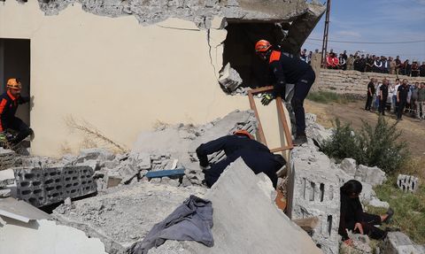 Iğdır'da Bölgesel Deprem Tatbikatı Gerçekleşti