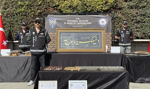 İstanbul'da Tarihi Eser Kaçakçılığı Operasyonları