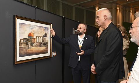 İstanbul Kültür Yolu Festivali'nde Bakan Ersoy'dan Sanat Turu